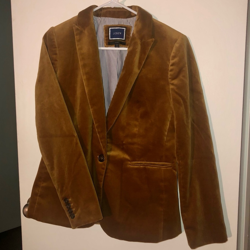 J. Crew brown blazer